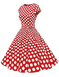 Dressystar 1956 Women Vintage Cocktail Dress 1950s