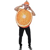 FantastCostumes Adult Sliced Fruit Vegetable Costume Halloween Funny Set with Hat