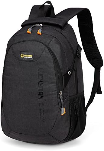 College School Backpack for Student Business Laptop Backpacks Travel Bags for Women &amp; Men Water Resistant Daypack for 15 15.6 inch Laptop Notebook Computer by DALNK (Black)