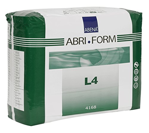 Abena Abri-Form Comfort Briefs, Large, L4, 12 Count