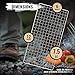 DRIX Bushcraft Grill | Stainless Steel Campfire Cooking Grate | Compact, Lightweight, Easy to Clean | Durable Canvas Carry Bag Included | The Perfect Outdoor Gear for Backpacking, Hiking, Campingthumb 4