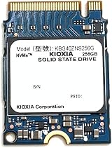 KIOXIA 256GB M.2 2230 NVMe PCIe Gen3 x4 SSD KBG40ZNS256G BG4 for Ultrabook view 2