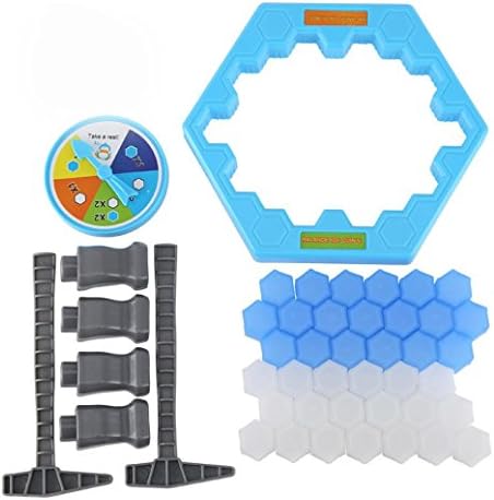 HOT Save Penguin Ice Kids Puzzle Game Break Ice Block Hammer Trap Party Toy,Tuscom