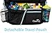 Osenia Backseat Car Organizer w/Detachable Pouch | Extra Large Travel Cargo Storage Carrier for Babies, Toddlers, Kids | Multiple Pockets for Bottles, Tissue Box, Toys, Entertainment