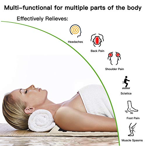 Acupressure Mat Natural Organic Linen Cotton Full Body Sleep Nails Mats