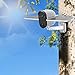 Wireless IP Outdoor Solar Camera, SOLIOM 1080p Wireless Security Camera with Built-in 4000Mah Battery and Solar Panel for Easy Outdoor Surveillance
