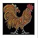 Botrong 5D Animals DIY Diamond Painting Embroidery Cross Craft Stitch Home Decor Art (30X30CM/12X12inch) (A)