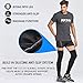 ASOONYUM Full Leg Compression Sleeve 1 Pair Footless Compression Socks for Women Men Basketball Running Football Cycling Sport Workout UV Protection Black