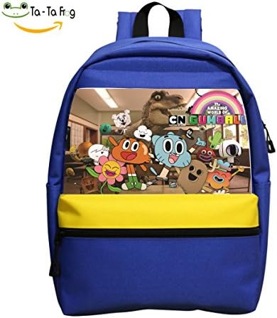 The Amazing World of Gumball Schoolbag girl boy backpack, designed for children fashion backpack