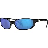 Costa Del Mar Sunglasses for Men - Brine Men's Polarized Sunglasses - Fishing, Boating & Beach UV Protection - Size 59-580G