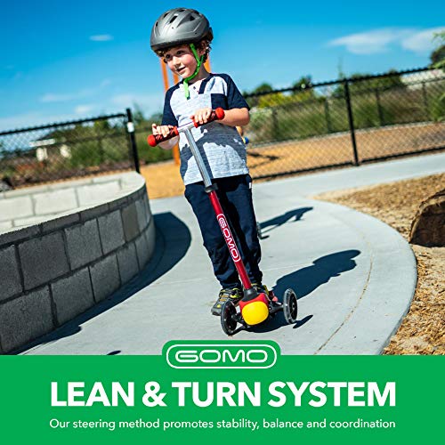 GOMO 3 Wheel Scooters for Kids 25 Years Old Toddler Scooter for Kids