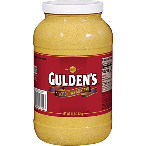 Gulden's Spicy Brown Mustard, 128 Ounce (Pack of 4) - Thumbnail 3