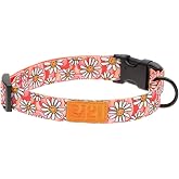 RC Pets Eco Clip Collar, Small, 3/4-Inch, Daisy Joy | Adjustable, Durable, Earth-Friendly