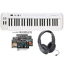 Samson Carbon 49 Keyboard Controller w/Native Instruments' Komplete Elements and Headphones
