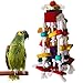 Petsvv Bird Parrot Toys for Medium Large African Grey Macaws Cockatoos Eclectus (13.78 Inch Long)