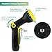 50ft Garden Hose - Expandable Water Hose with 9 Function Spray Nozzle, Triple Latex Core, 3/4