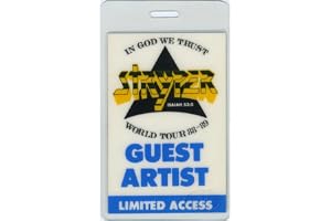 Stryper 1988-89 Laminated Backstage Pass Guest