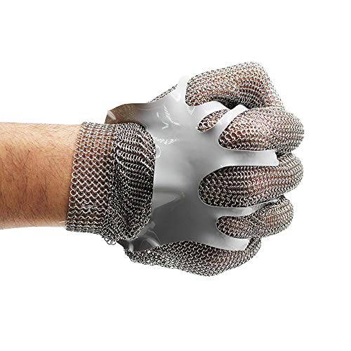 TS Highest Level Cut Resistant Glove Stainless Steel Metal Mesh
