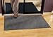 Guardian Silver Series Indoor Walk-Off Floor Mat, Vinyl/Polypropylene, 2'x3', Charcoal