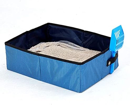 flat litter box