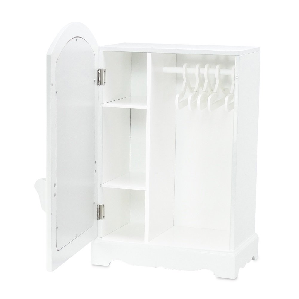 18 Inch Doll Furniture Doll Clothes Dresses Armoire Storage Closet