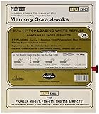 Postbond Top Loading Page Protectors 5/Pkg 8.5