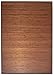 3' X 5' Bamboo Floor Rug - Item # 89-135D ( Dark Brown)