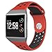 for Fitbit Ionic Bands, VODKE Soft Silicone Replacement Sports Watch Bands/Strap/Bracelet/Wristband Accessory for Fitbit Ionic Men Women Large Pack of 3pcs Type 1