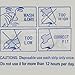 MQ 50ct Nasal Strips to Reduce Snoring, Drug-free Nose Strips, Works to Open Nasal Passages, Relieve Nasal Congestion, Medium(55mm*16mm)