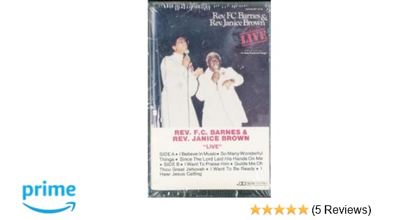 Rev F C Rev Janice Brow Barnes Live Amazon Com Music