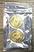YaaNBit 2PCs Gold Plated Dash Coin | Perfect Novelty Gift or Souvenir for Blockchain Enthusiasts