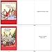 NobleWorks Variety Pack of 10 Christmas Greeting Cards with Envelopes, Adult Cartoon, Humor Holiday Assortment for Men and Women - Traces of Nuts A1250