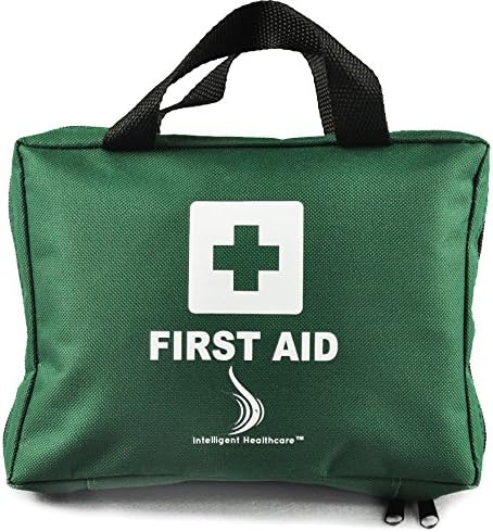 First Aid Kit 100 Piece Premium Kit Ideal for Camping, Home, Workplace, Office, Car, Caravan, Travel etc. 2 x Cold (Ice…