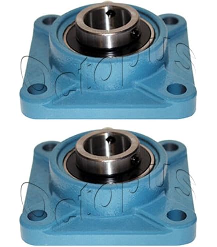 MAPLE ACE UCFL201-8 Oval Flange Bearing 1/2" Bore, 2-Bolt Self-Aligning, Solid Base, Heavy Duty (Qty 2 - View #10