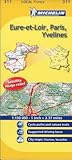 Michelin Map France: Eure-et-Loir, Paris, Yvelines 311 (Maps/Local (Michelin)) (English and French Edition)