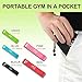 YTE Resistance Bands Set, Workout Bands for Home GYM Fitness, Stretching, Strength Training, Set of 5 Exercise Bands