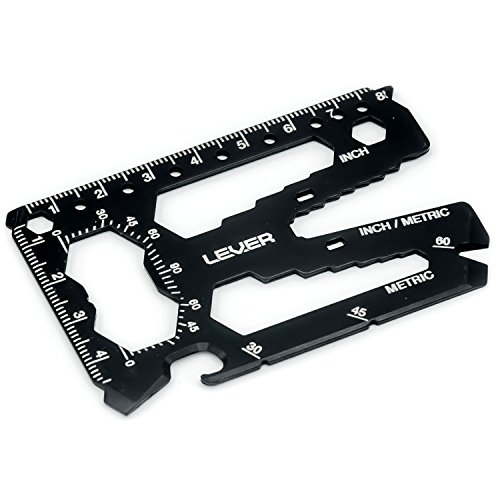 Lever gear toolcard pro - 40 tools in 1 credit card mul…