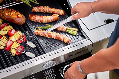 Rosle 12925 Stainless Steel Fine Tipped Needle-Nose Pliers Cooking Tongs