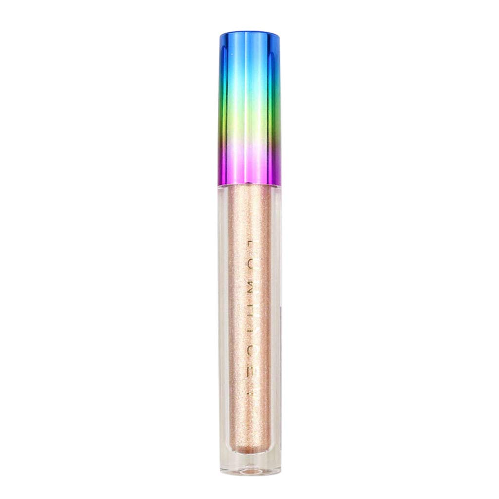 Yiduore 1PC Glitter Liquid Eyeshadow Shimmer Colorful Eyeliner -Lasting Waterproof Sparkling Eye Shadow for Women