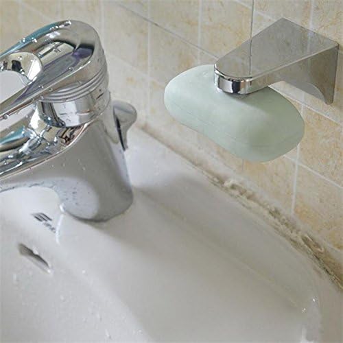 Household Magnetic Soap Holder Container Dispenser Wall Attachment Adhesion for Bathroom Soap Accessories