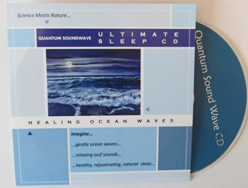Ultimate CD for Sleep, Aids Insomnia Naturally, Immediate Relief, 100% Guaranteed | Healing Ocean Waves Work Alone or With Other Products for Rejuvenation, Meditation, or Relaxation | Natural Sedative