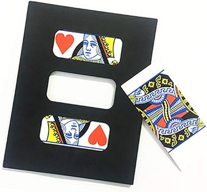 Amazon Com Enjoyer Jumbo Zig Zag Card Magic Tricks Cut Poker Restore Magia Magician Stage Illusion Gimmick Mentalism Props Toys Games