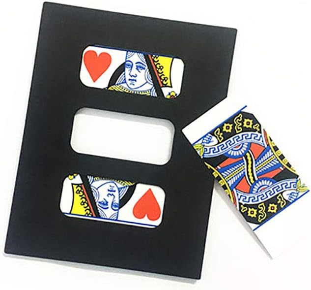 Amazon Com Enjoyer Jumbo Zig Zag Card Magic Tricks Cut Poker Restore Magia Magician Stage Illusion Gimmick Mentalism Props Toys Games