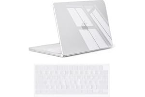 Se7enline Compatible with Clear MacBook Neo 13 inch Case 2026 Model A3404, Hard Shell & Washable Keyboard Cover, Anti-Scratch