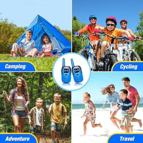 Brinquedos Crianças 3 4 5 6 7 8 9 10 anos, Walkie Talkie Kids Gift Boy 3-10 anos Brinquedos de Exterior para Crianças Presentes de Aniversário Brinquedos para Crianças 3-10 Anos