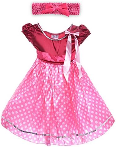 HBB Kids Girl's Princess Dress Up Dance Tutu Costume With Headband &amp; Shoes SZ 3-5 (PD05)