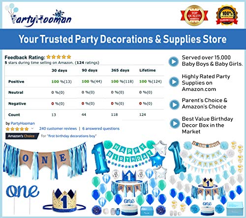 6 Baby+1st+Birthday+Decorations+Crown