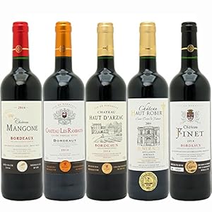 ヴェリタス 赤ワイン すべて金賞フランスボルドー5本セット (750mlx5本ワインセット) 通販