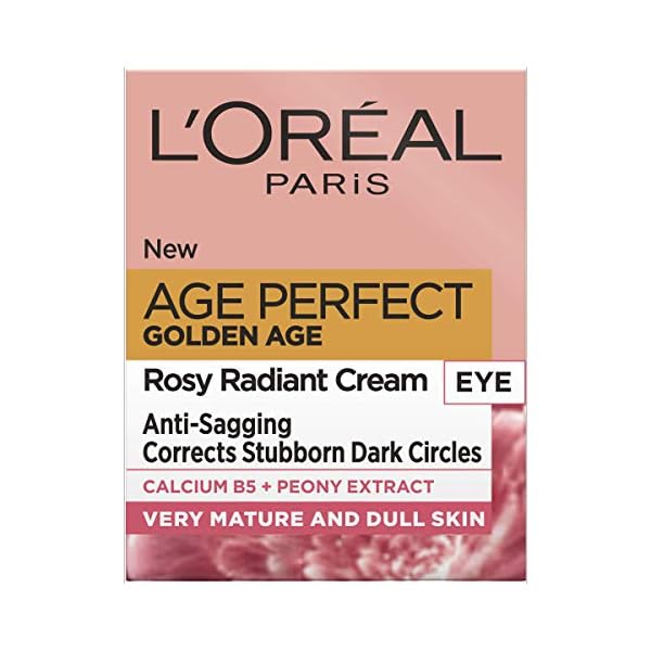 L'Oreal Paris Golden Age Rosy Glow Eye Cream for Dark Circles 15 ml