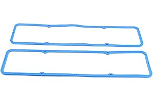 2pcs Engine Valve Cover Gaskets Rubber Set for 283‑327‑350‑383‑400 Engines